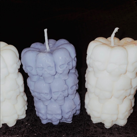 Skull candle - Picture 4 of 4